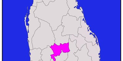 Kandy อยู่ในแผนที่ศรีลังกา name