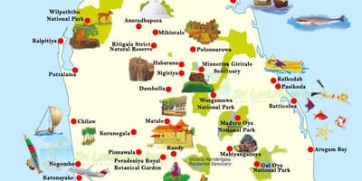 แผนที่ unawatuna ศรีลังกา name